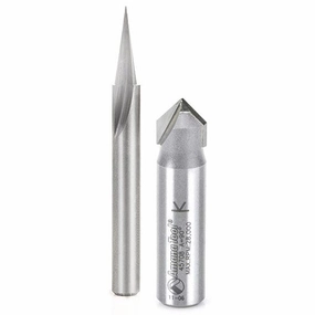 2-piece Signmaking Bit Setfor Axiom CNC Machine by Amana Tool