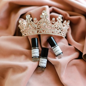 5ml perfume oil Peach Tiara from Poesie Tea and Perfumery