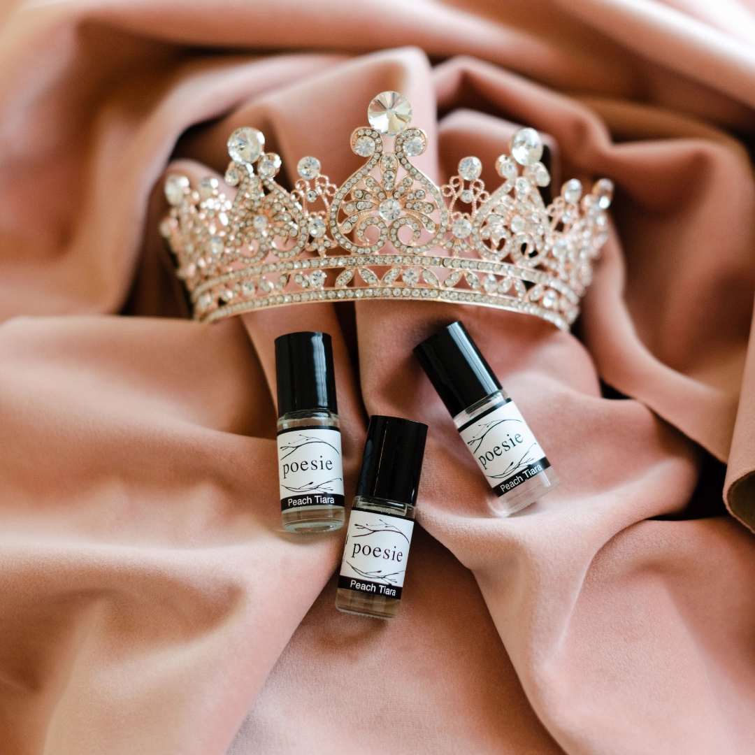 5ml perfume oil Peach Tiara from Poesie Tea and Perfumery