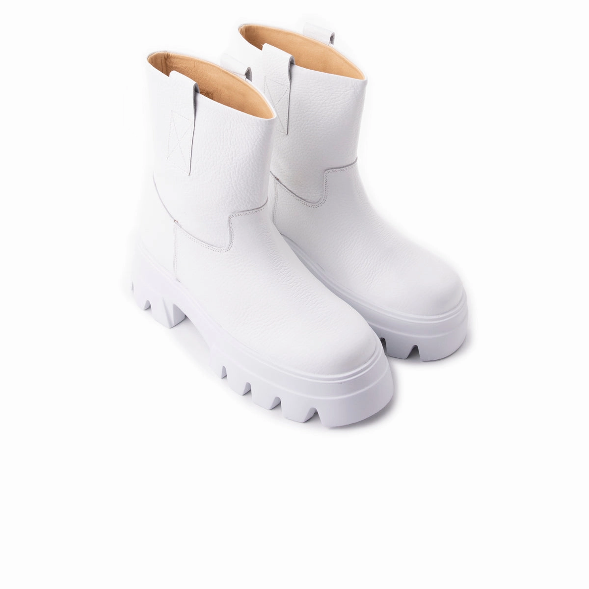 Alaska White Leather