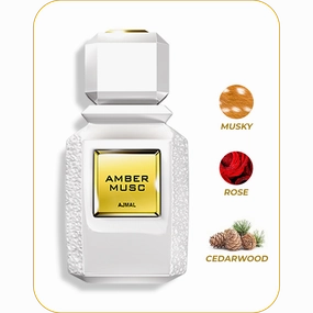 Amber Musc  by Ajmal perfume 100ML EDP