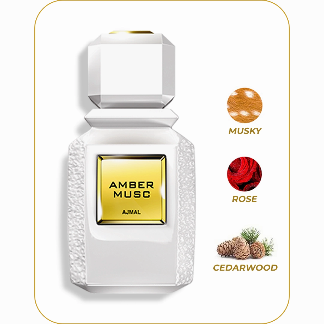 Amber Musc  by Ajmal perfume 100ML EDP