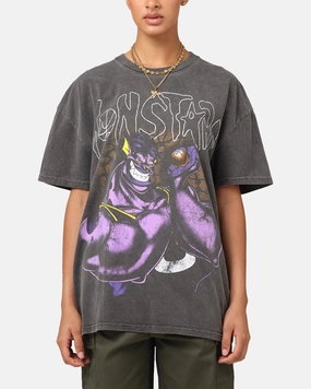 American Thrift X Space Jam Monstars Heavyweight Vintage T-Shirt Black Wash