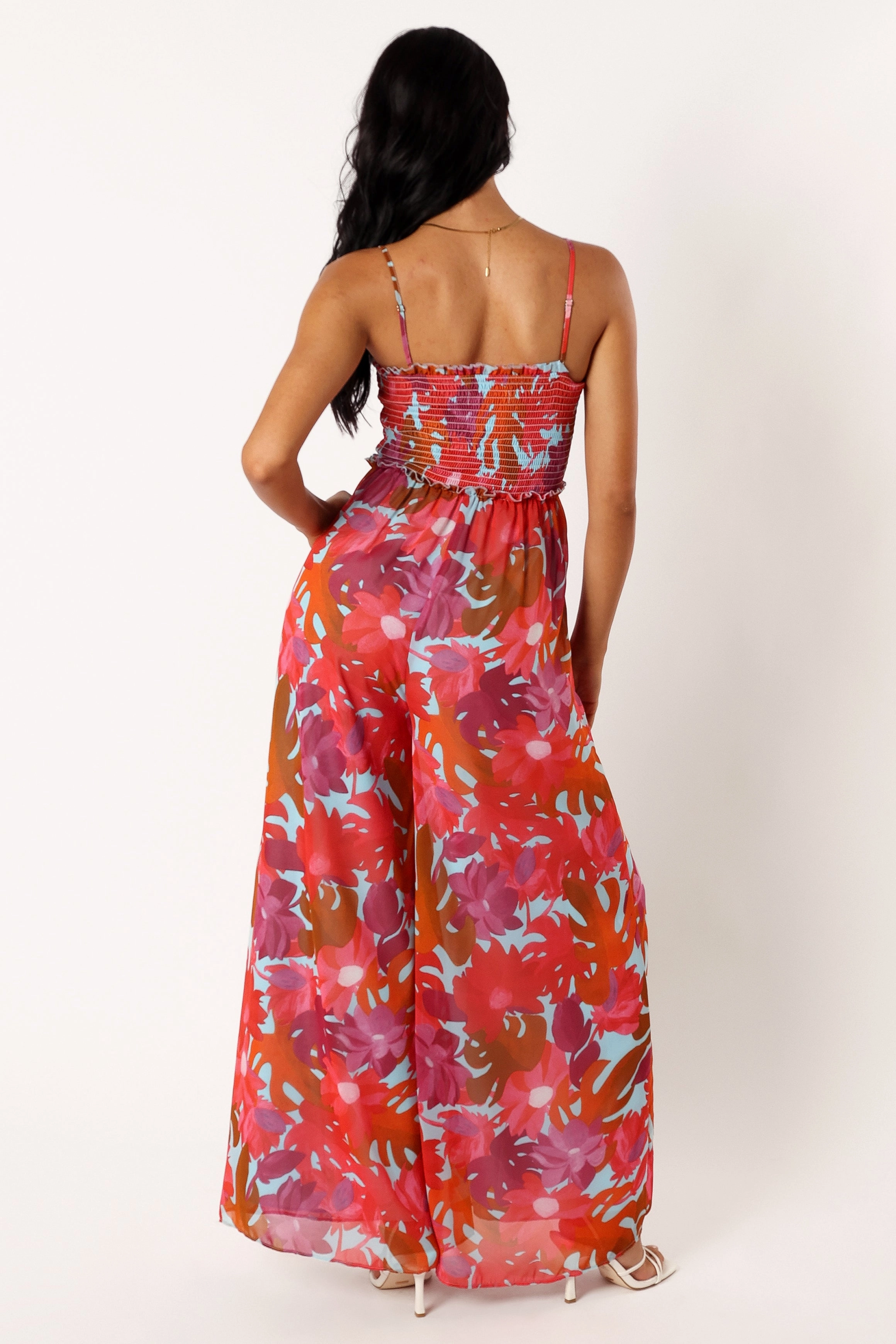 Annalise Jumpsuit - Pink Azalea