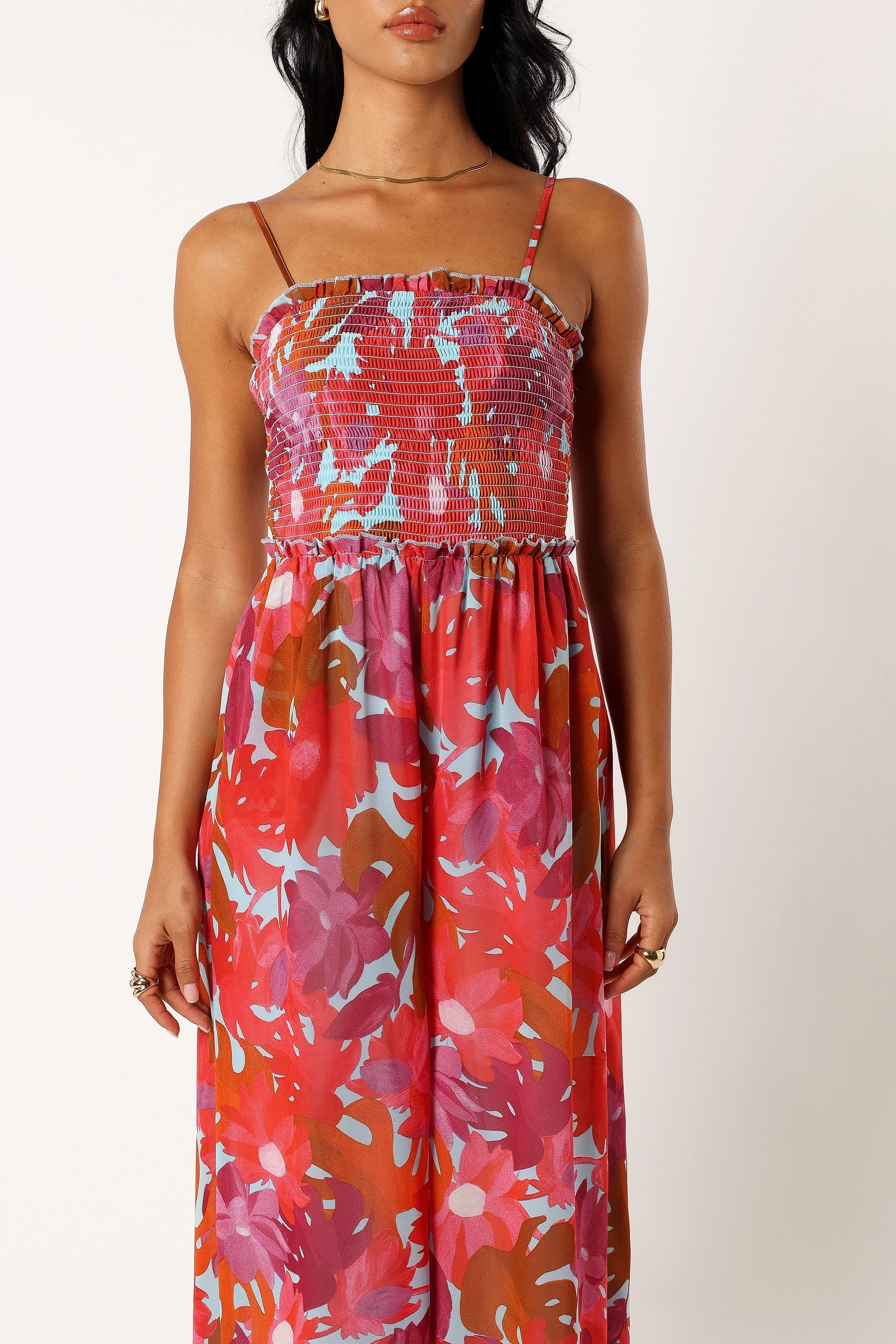 Annalise Jumpsuit - Pink Azalea