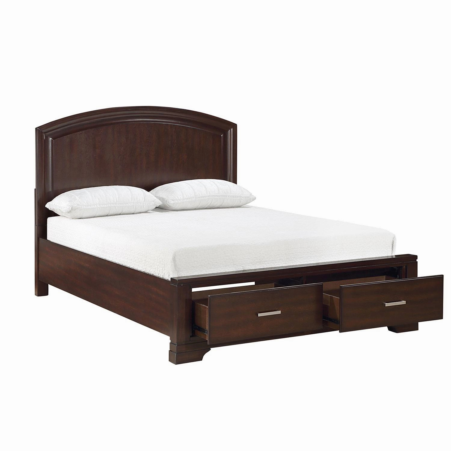 Arista 5-Piece Full Storage Bedroom Package - Cherry