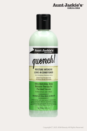 AUNT JACKIES QUENCH! MOISTURE INTENSIVE LEAVE-IN CONDITIONER 12oz