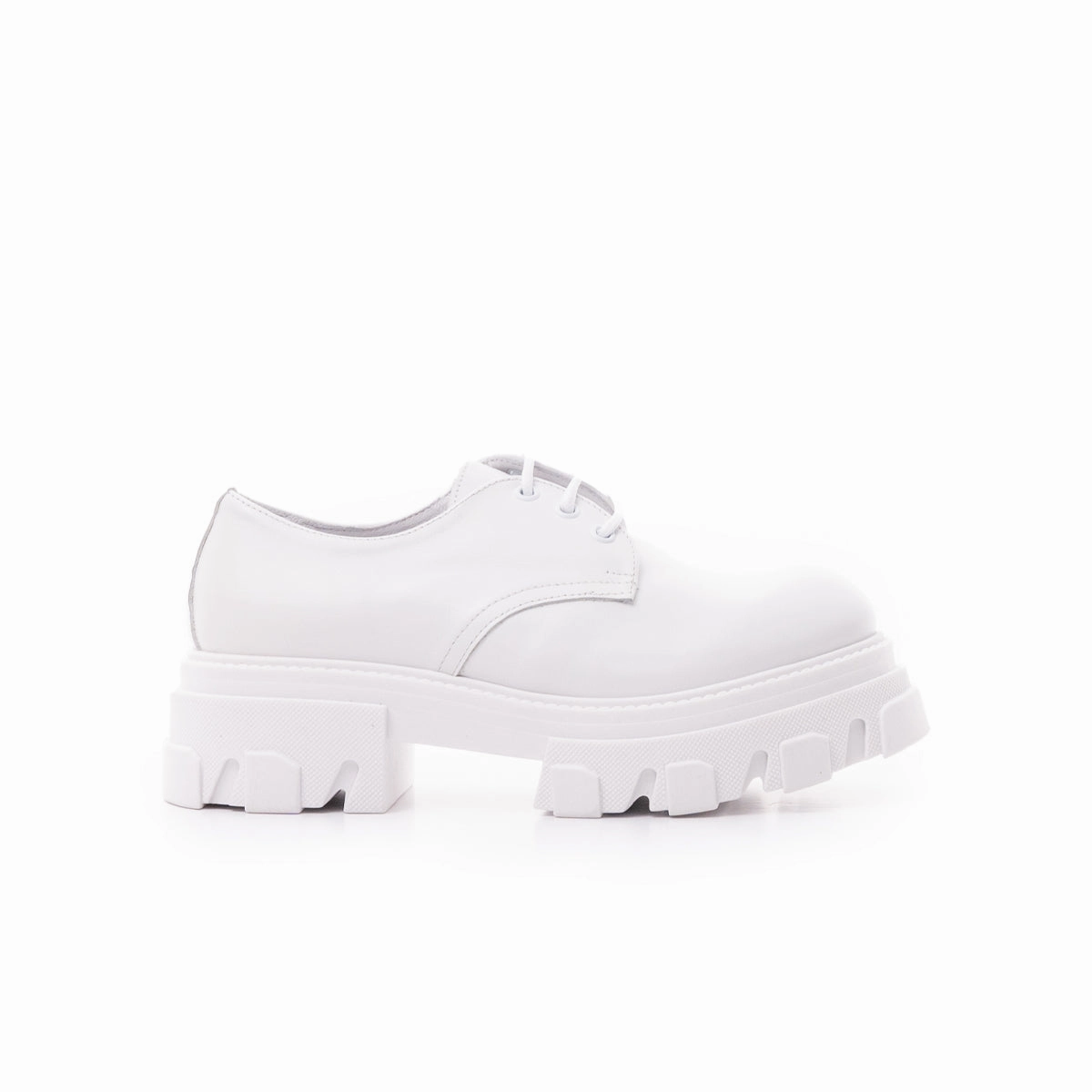 Baku White Leather