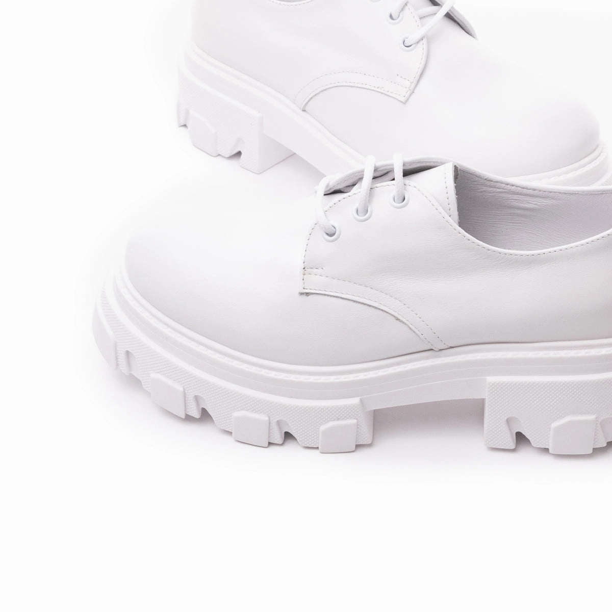 Baku White Leather