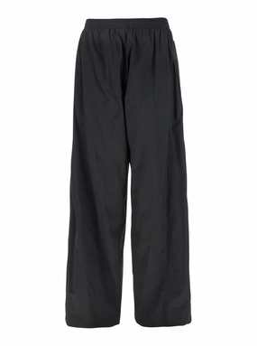 Black Pants With Elastic Drawstring
