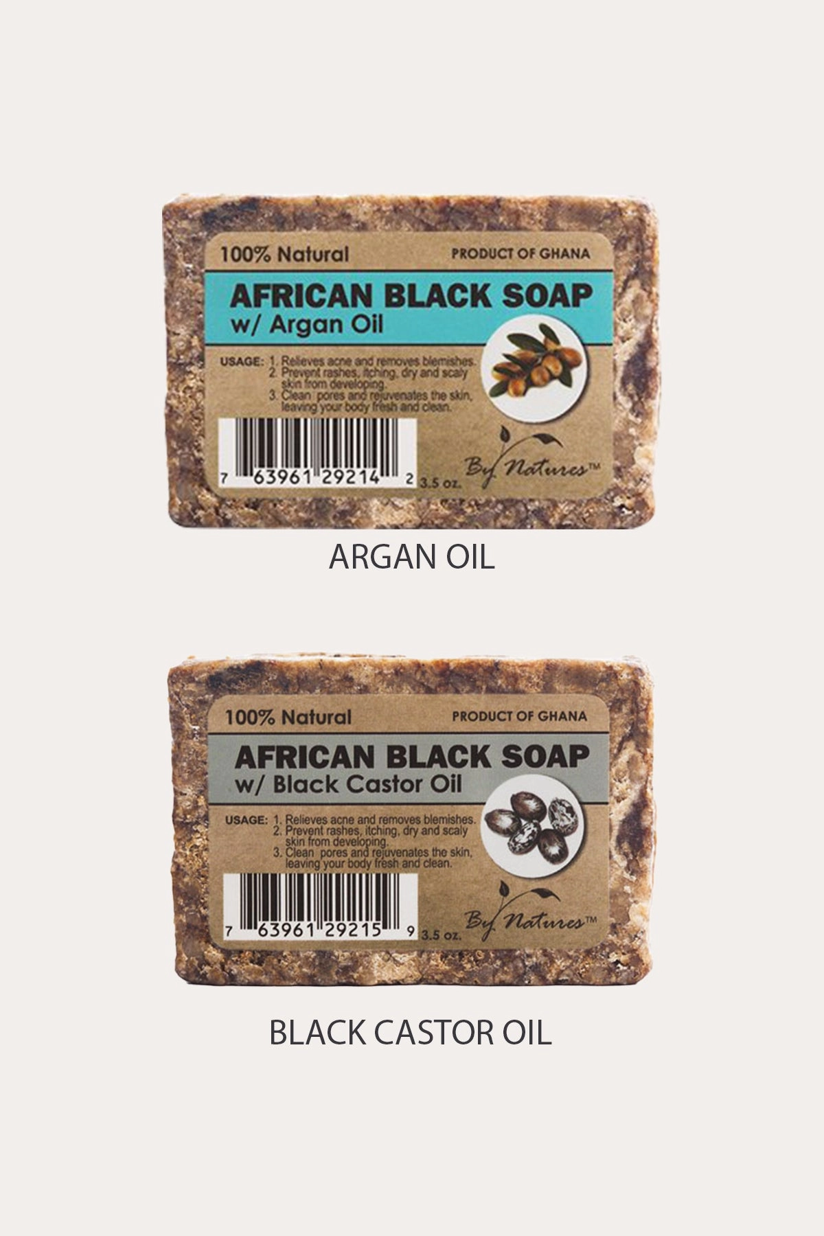 BY NATURES BLACK SOAP 3.5oz