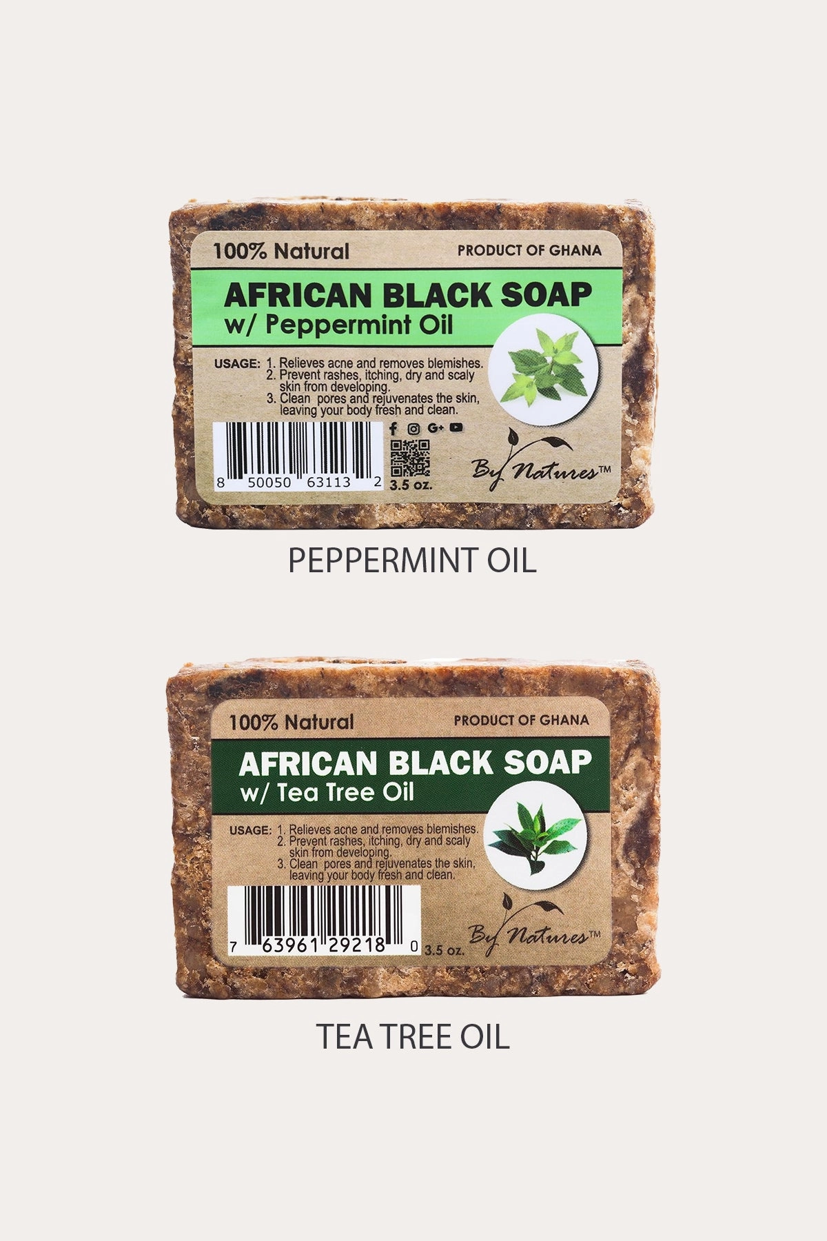 BY NATURES BLACK SOAP 3.5oz