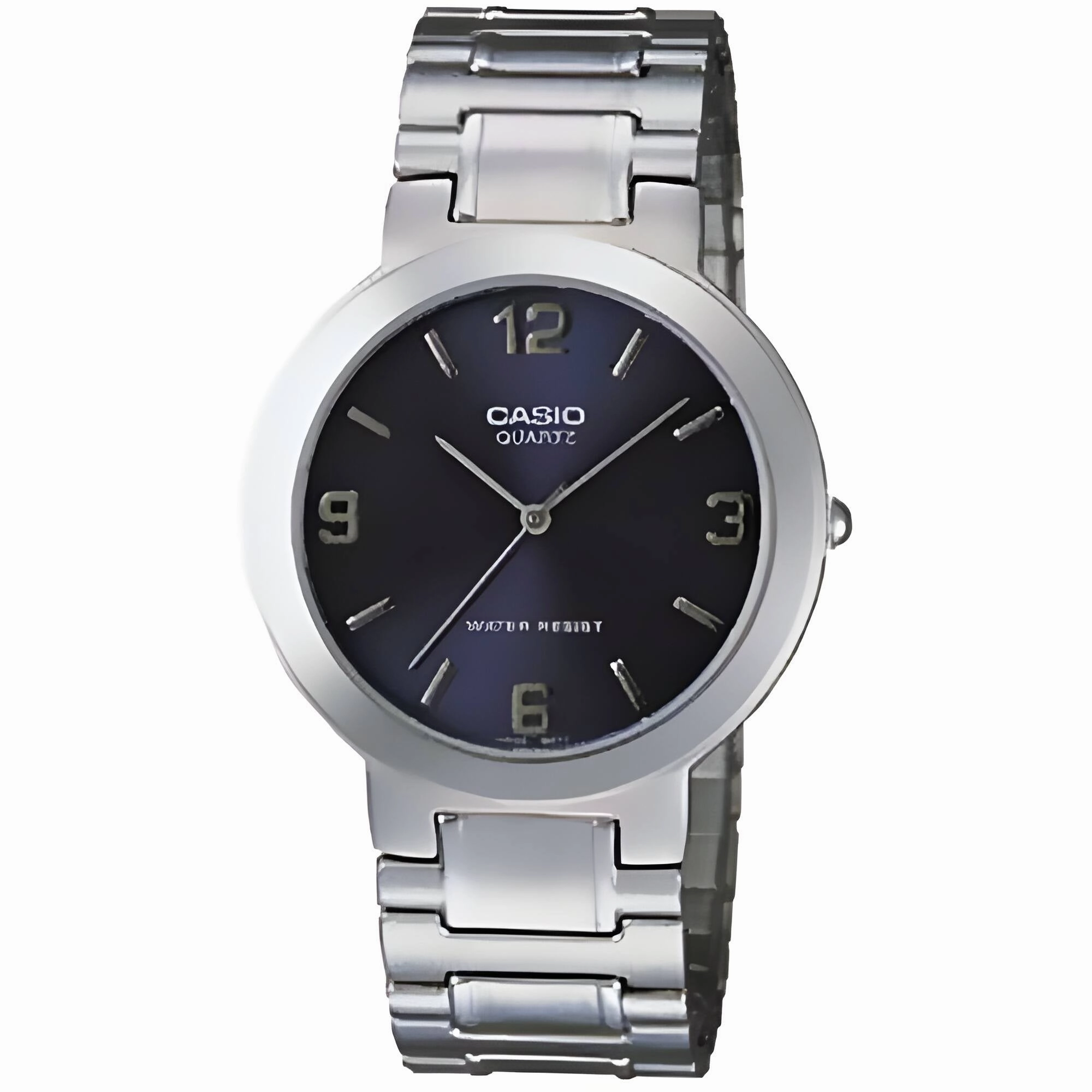 Casio Men's Watch - Quartz Blue Dial Silver Stainless Steel Bracelet | MTP1172A-2A