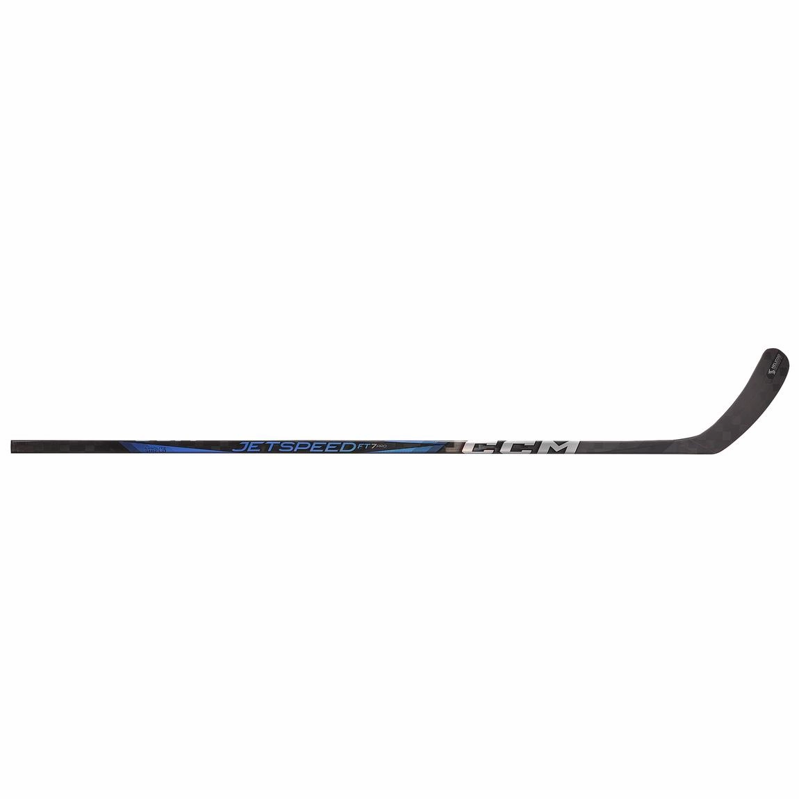 CCM Jetspeed FT7 Pro Custom Blue Hockey Stick - Junior