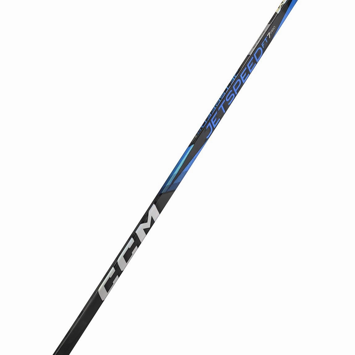 CCM Jetspeed FT7 Pro Custom Blue Hockey Stick - Junior