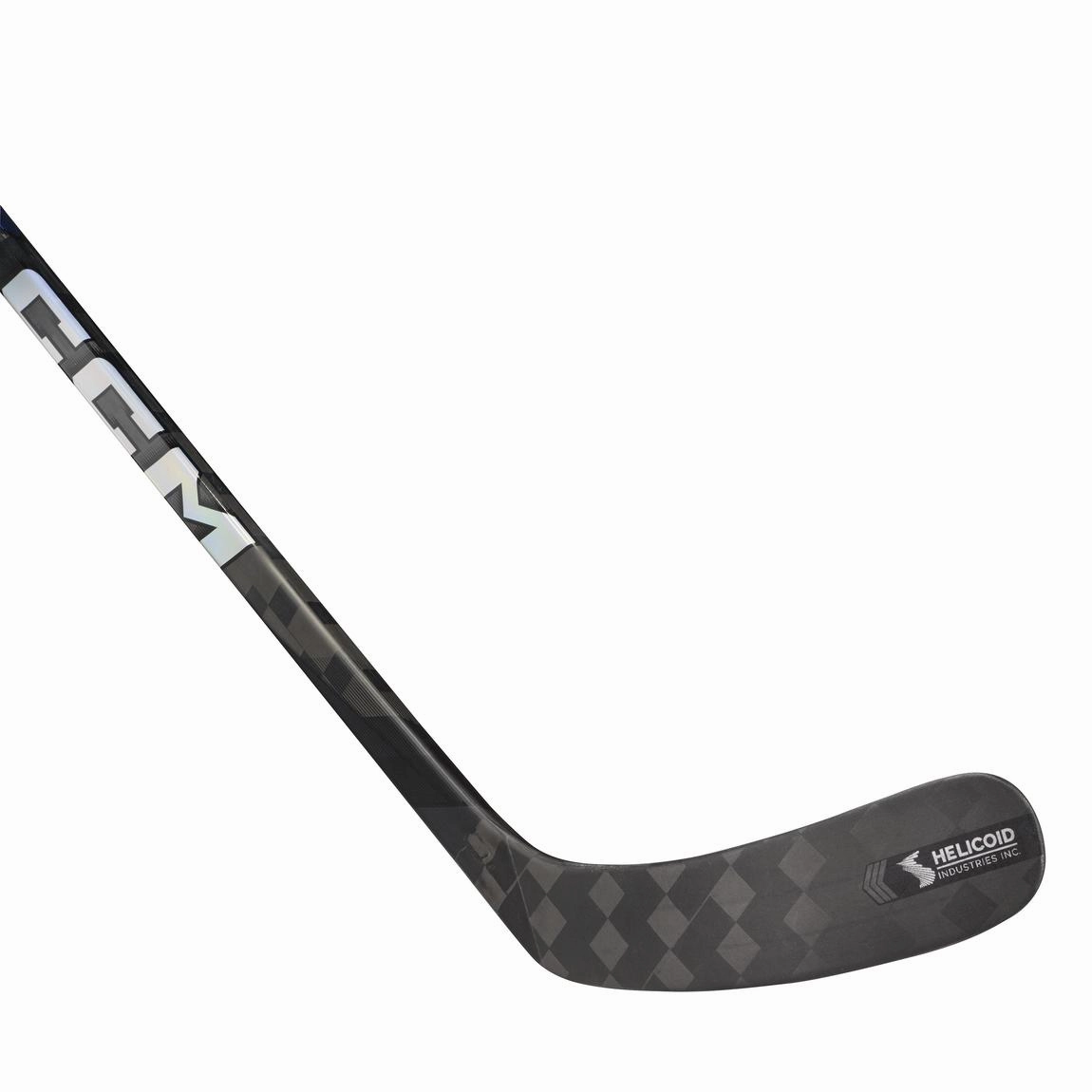 CCM Jetspeed FT7 Pro Custom Blue Hockey Stick - Junior