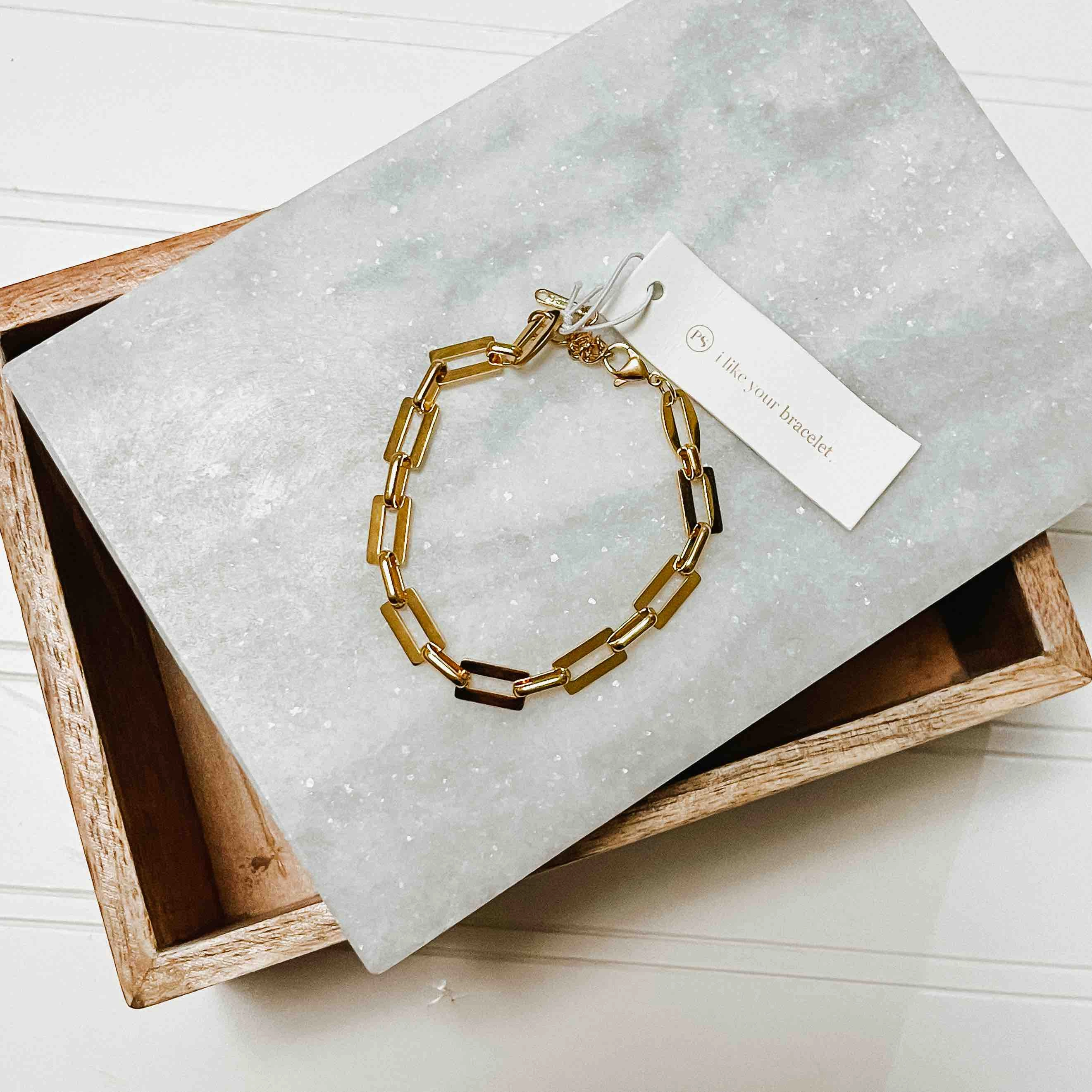 Chelsea Chain Linked Bracelet *WATERPROOF*