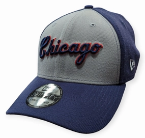 Chicago White Sox New Era 1987 Road Gray/ Navy 39THIRTY Flex Fit Hat