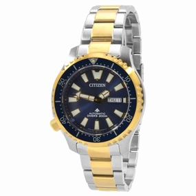 Citizen Men's Watch - Promaster Date Display Blue Dial Steel Bracelet | NY0154-51L