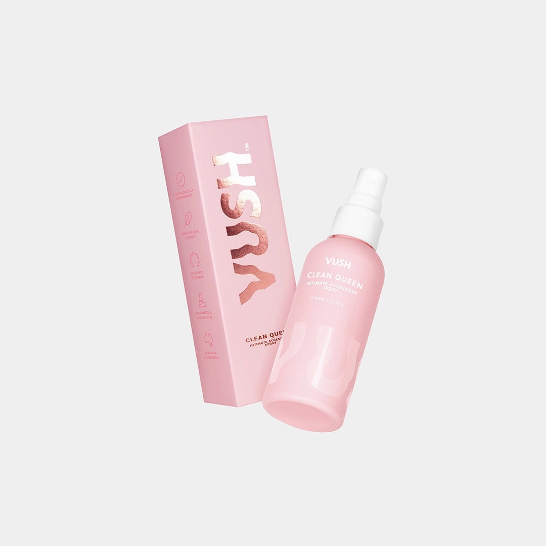 Clean Queen Intimate Toy   Accessory Cleaning Spray 80ml