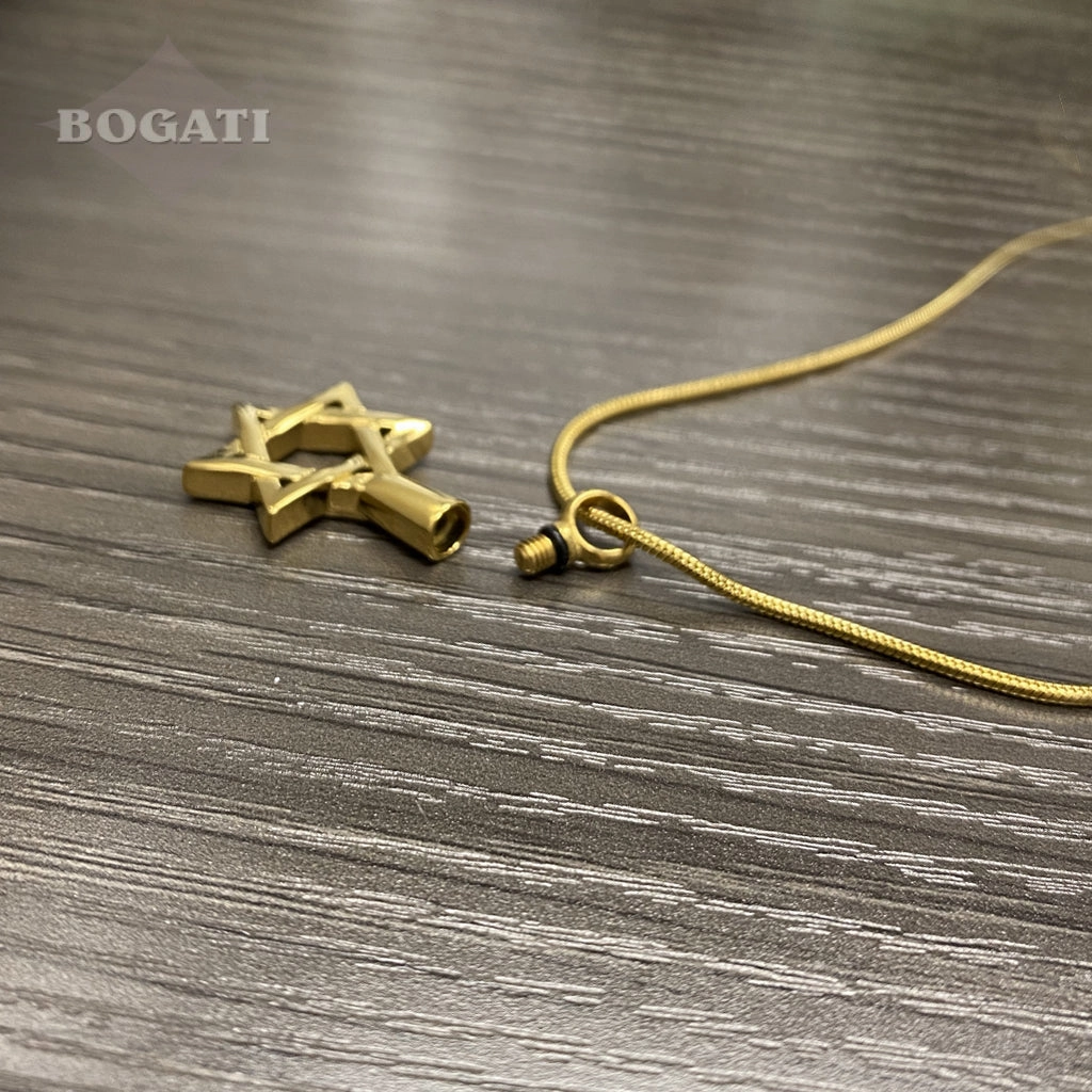 CLEARANCE - J-018 - Star of David - Pendant with Chain