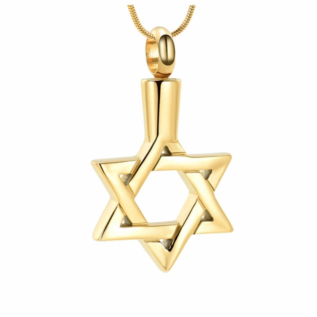 CLEARANCE - J-018 - Star of David - Pendant with Chain