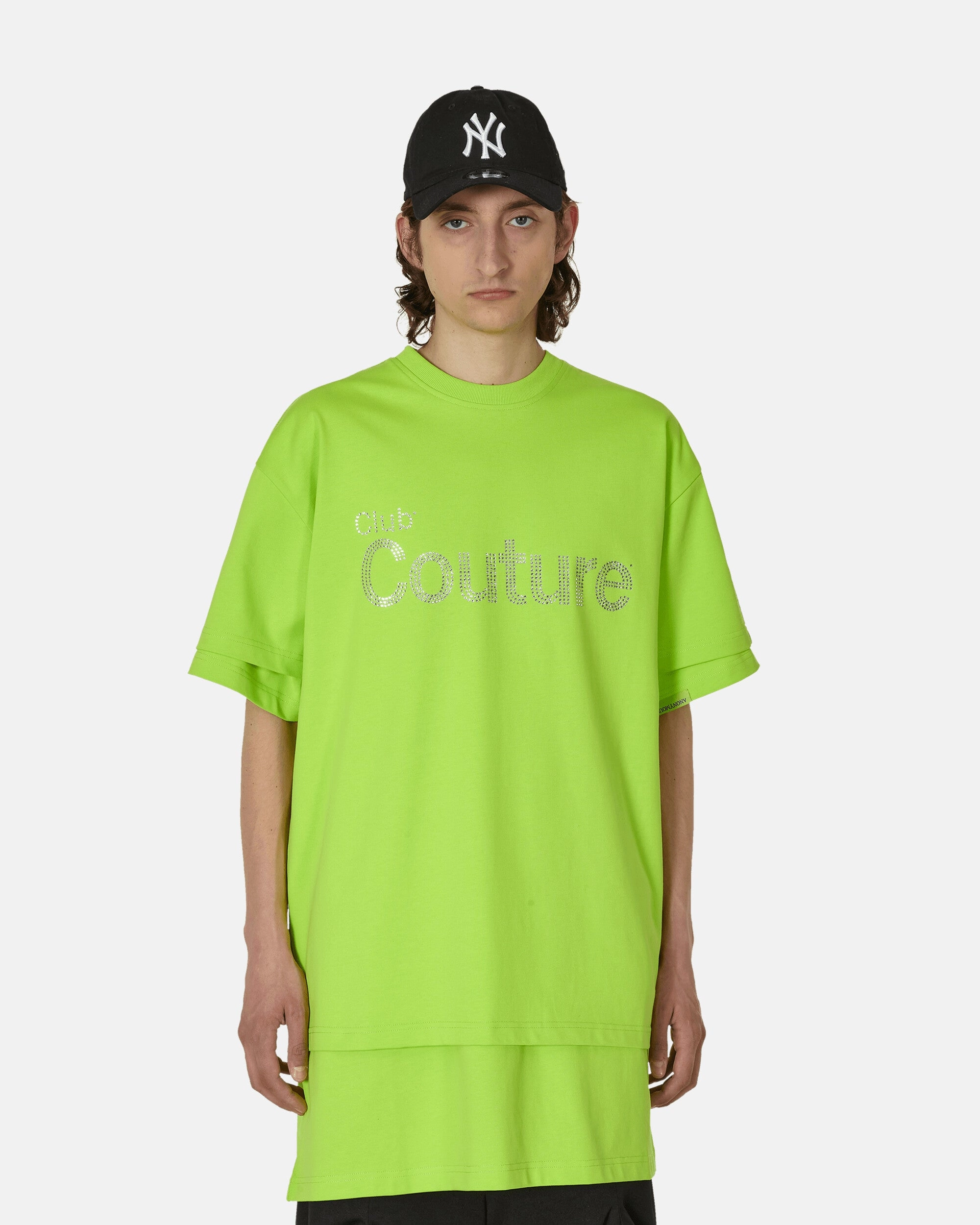 Club Couture 2 Pack Boxy & Tall T-Shirt Acid Green