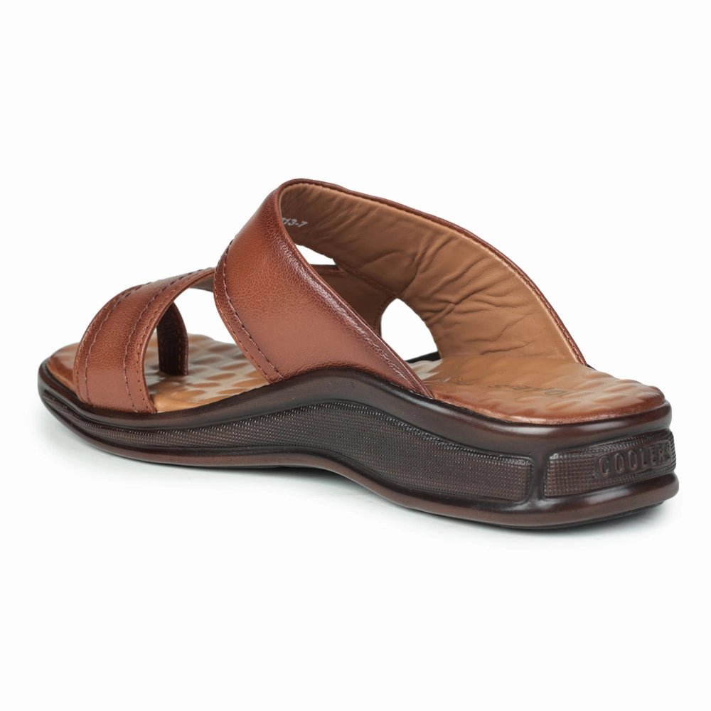 Coolers Casual (Tan) Slipper For Men 2050-613 By Liberty