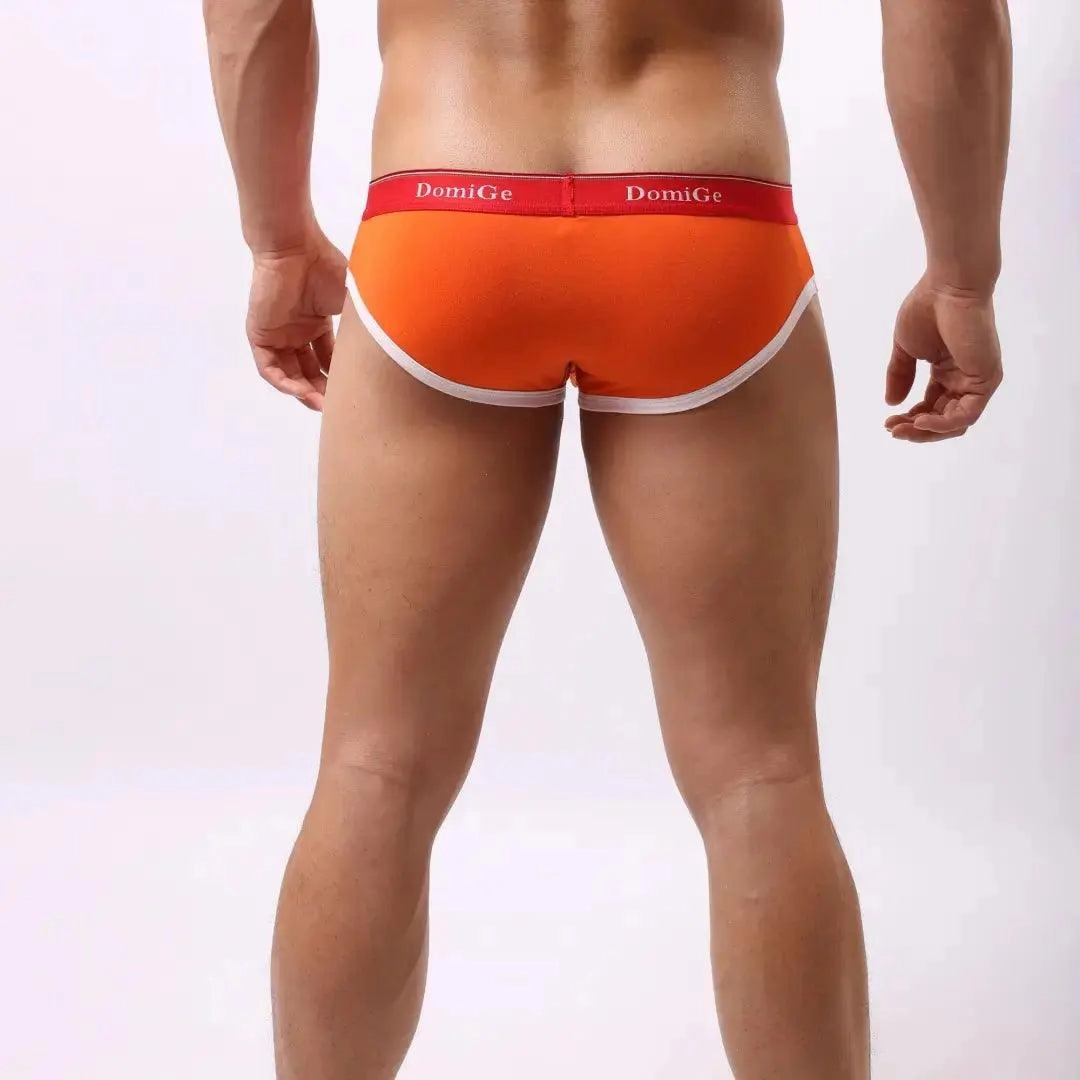 DomiGe Men's Low-Rise Modal Briefs with U-Pouch
