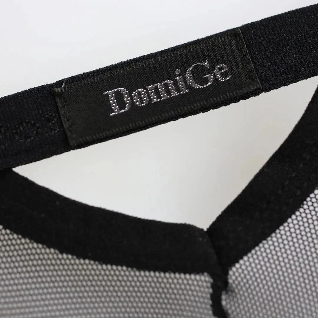 DomiGe Men's Underwear Elastic Waistband Hollow Mesh G-String