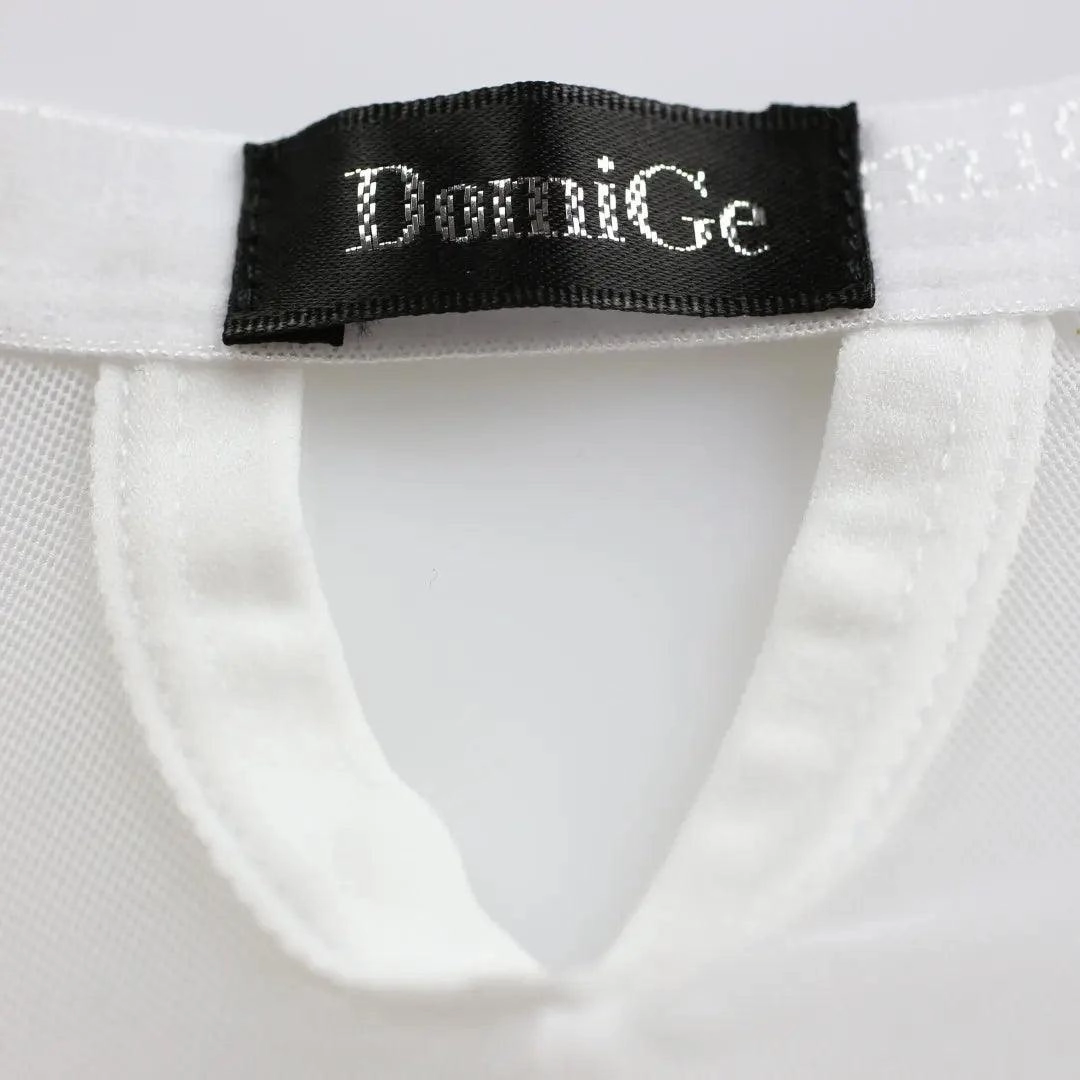 DomiGe Men's Underwear Elastic Waistband Hollow Mesh G-String