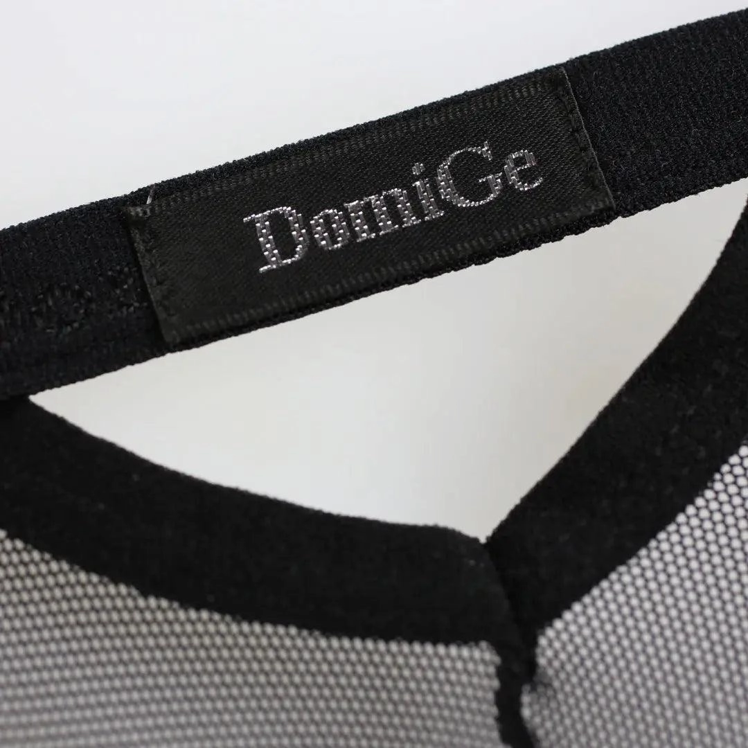 DomiGe Men's Underwear Elastic Waistband Hollow Mesh G-String