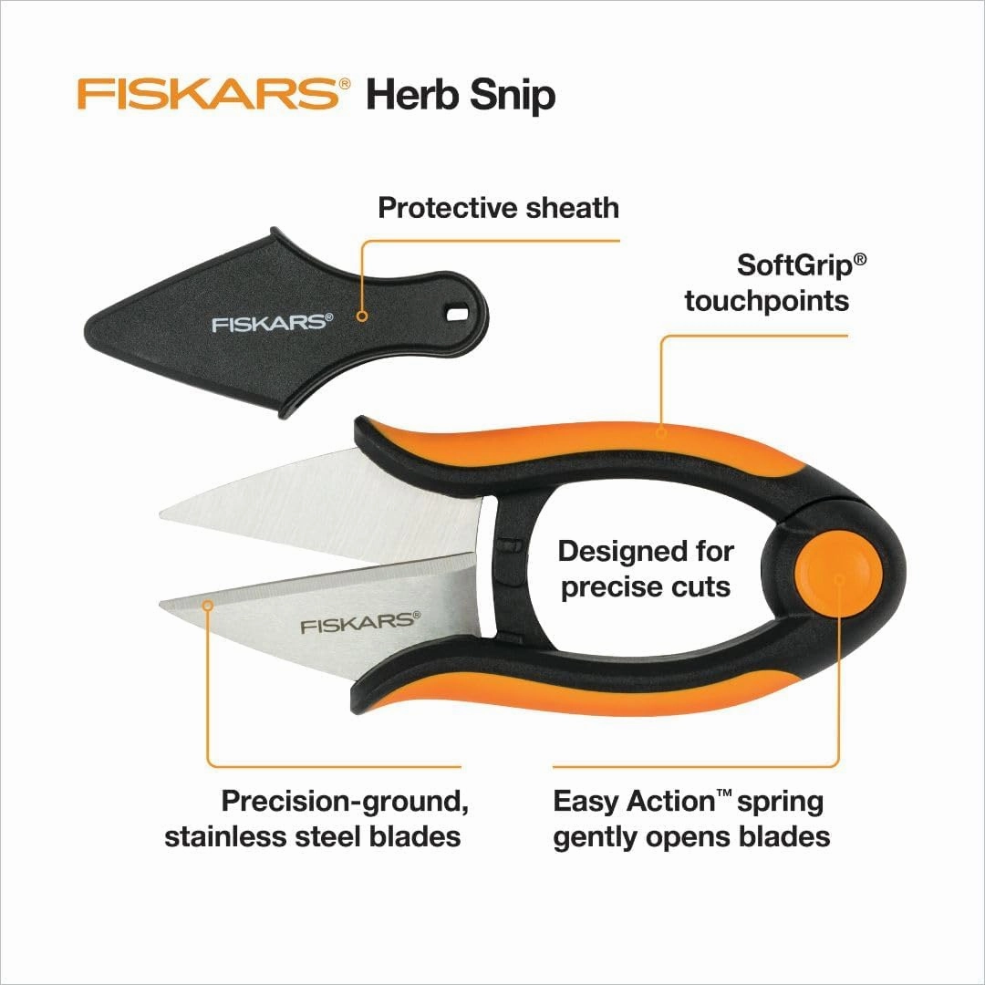 FISKARS FSK310020 - Herb Snips (5")
