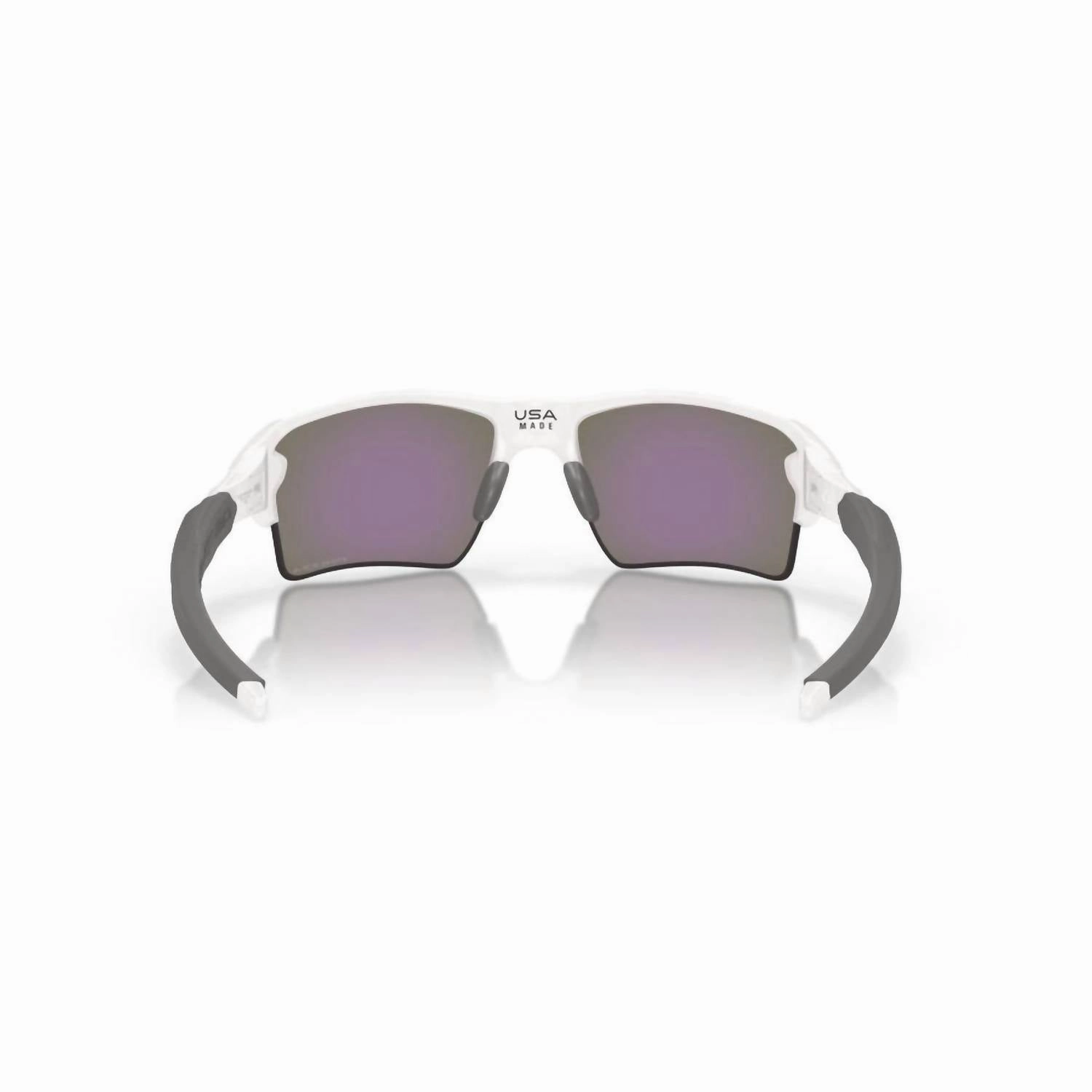 Flak 2.0 Xl Non Polarized Sunglasses 9188 - 92 - 59 In Polished White/prizm Jade