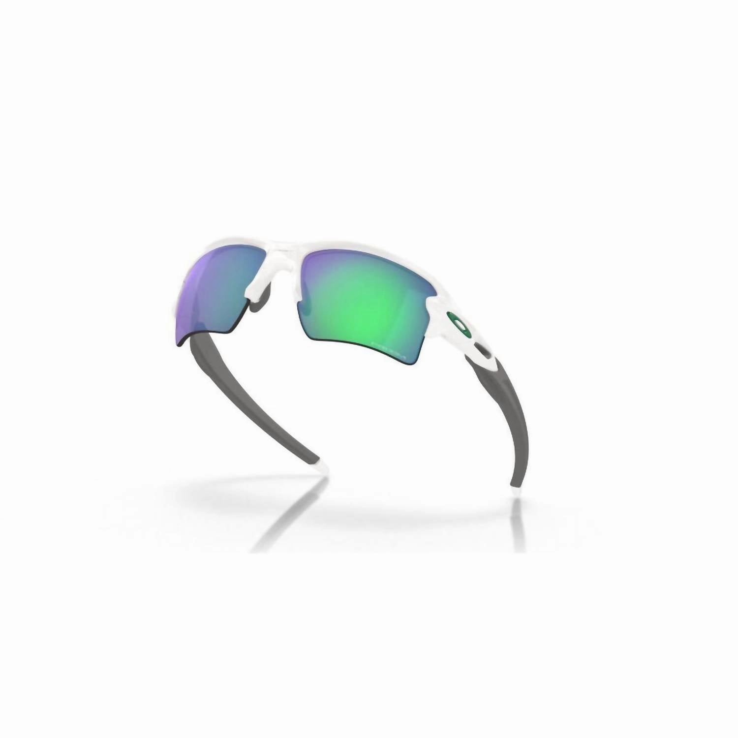 Flak 2.0 Xl Non Polarized Sunglasses 9188 - 92 - 59 In Polished White/prizm Jade