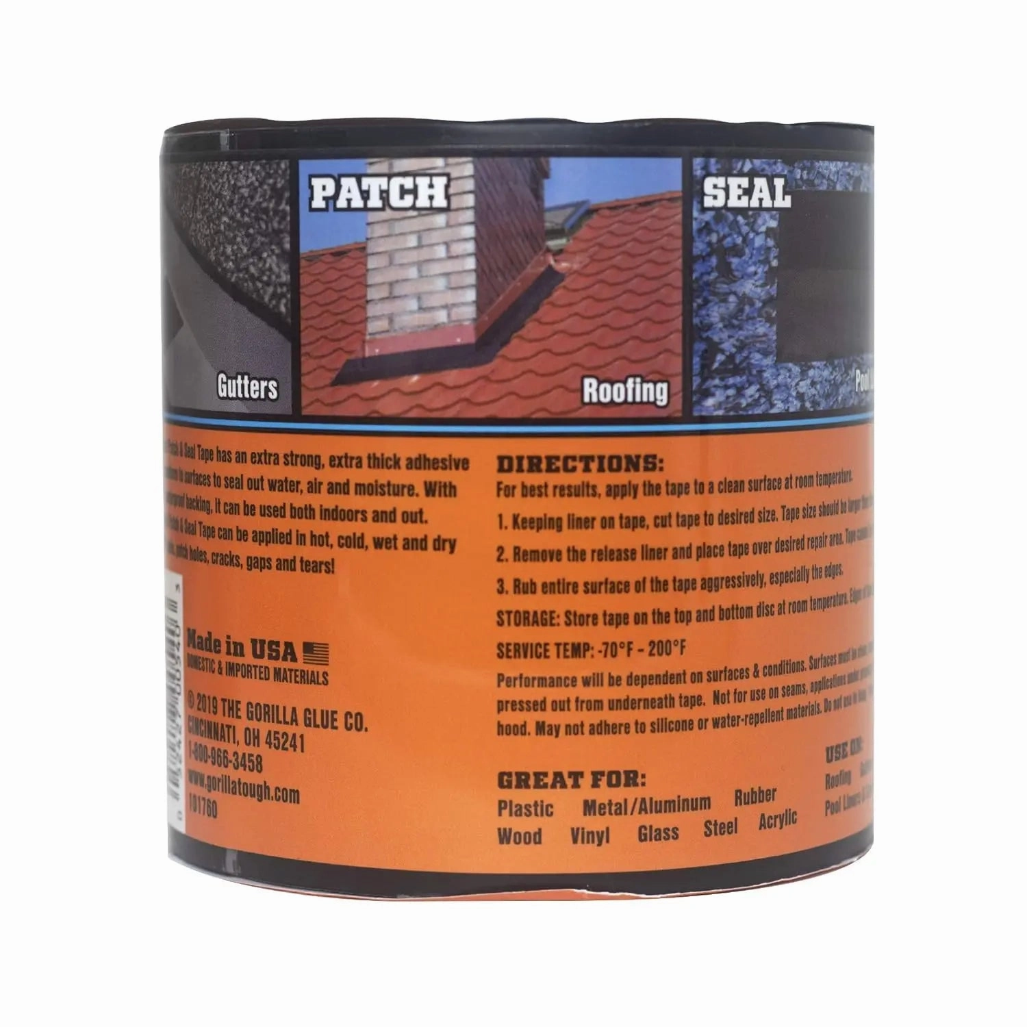 Gorilla 4670002 - Waterproof Patch & Seal Tape