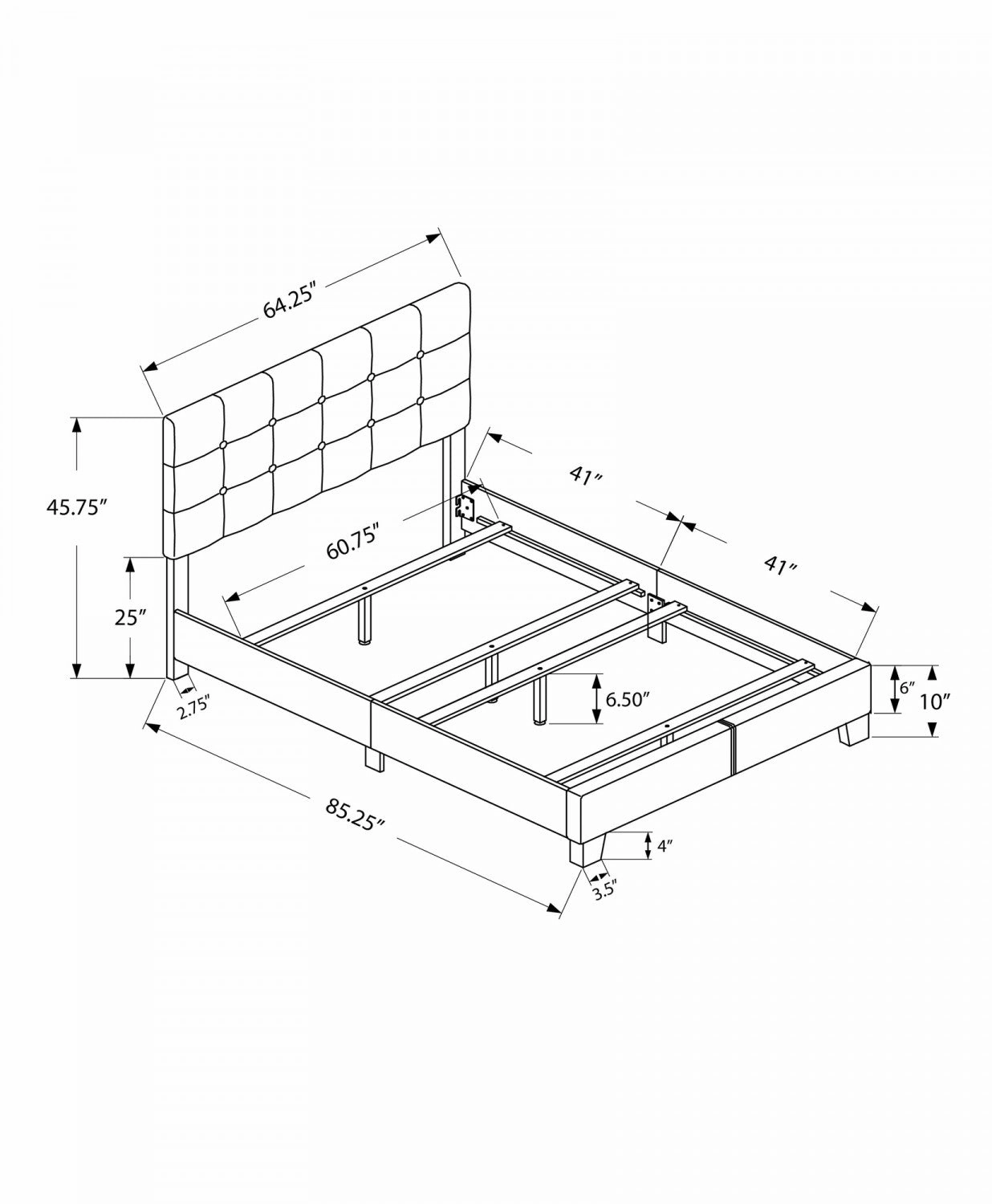 Gwendolyn Queen Bed - Black
