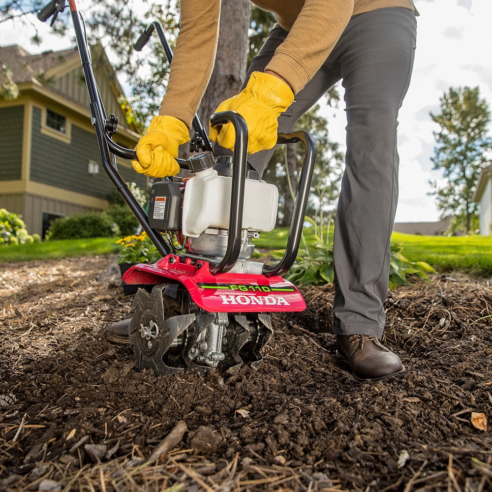 Honda FG110 9'' 25cc Forward Rotate Middle Mini Tine Gad Tiller Cultivator