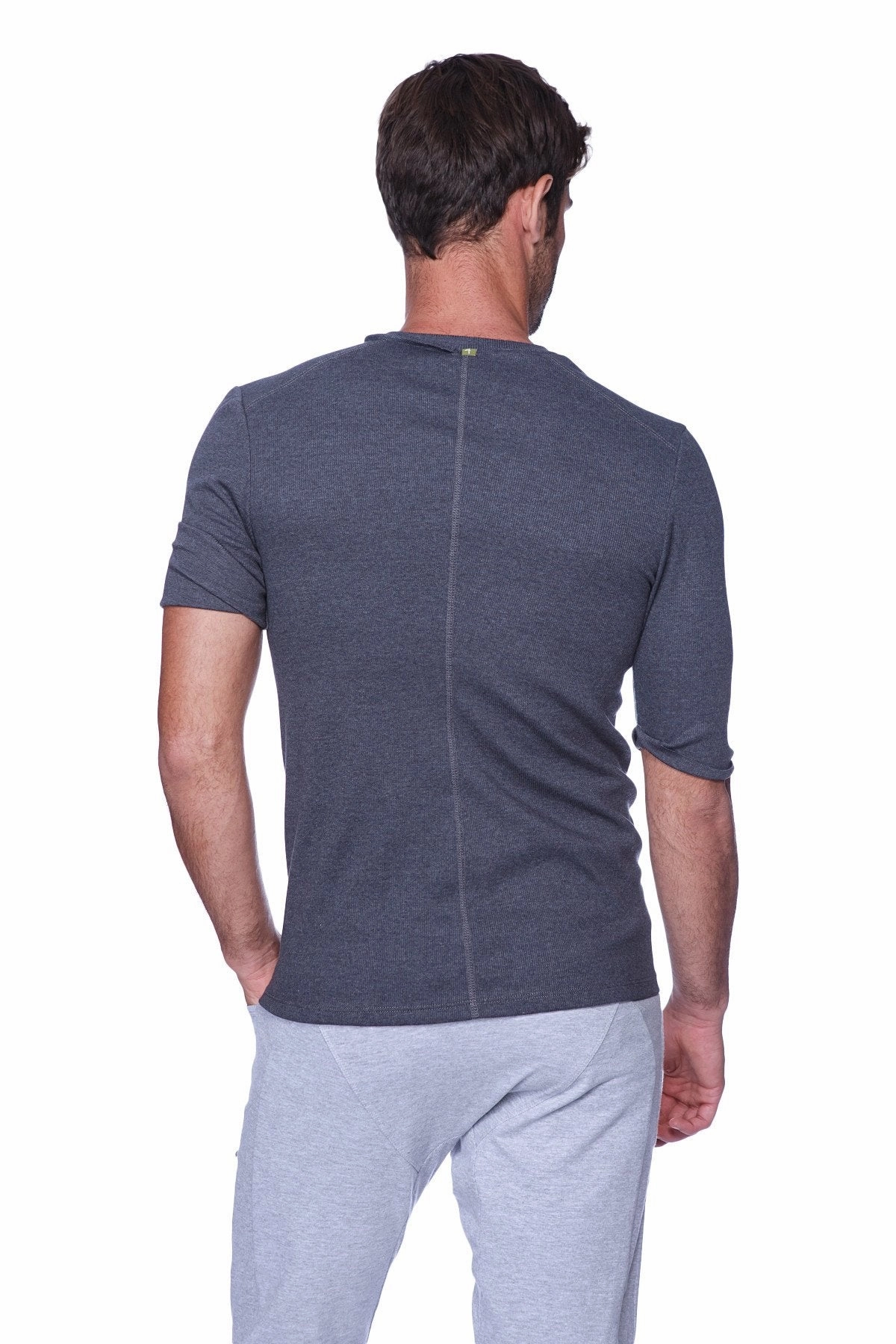 Hybrid V-Neck (Charcoal)