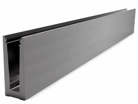 Inox Black Anodized U Channel