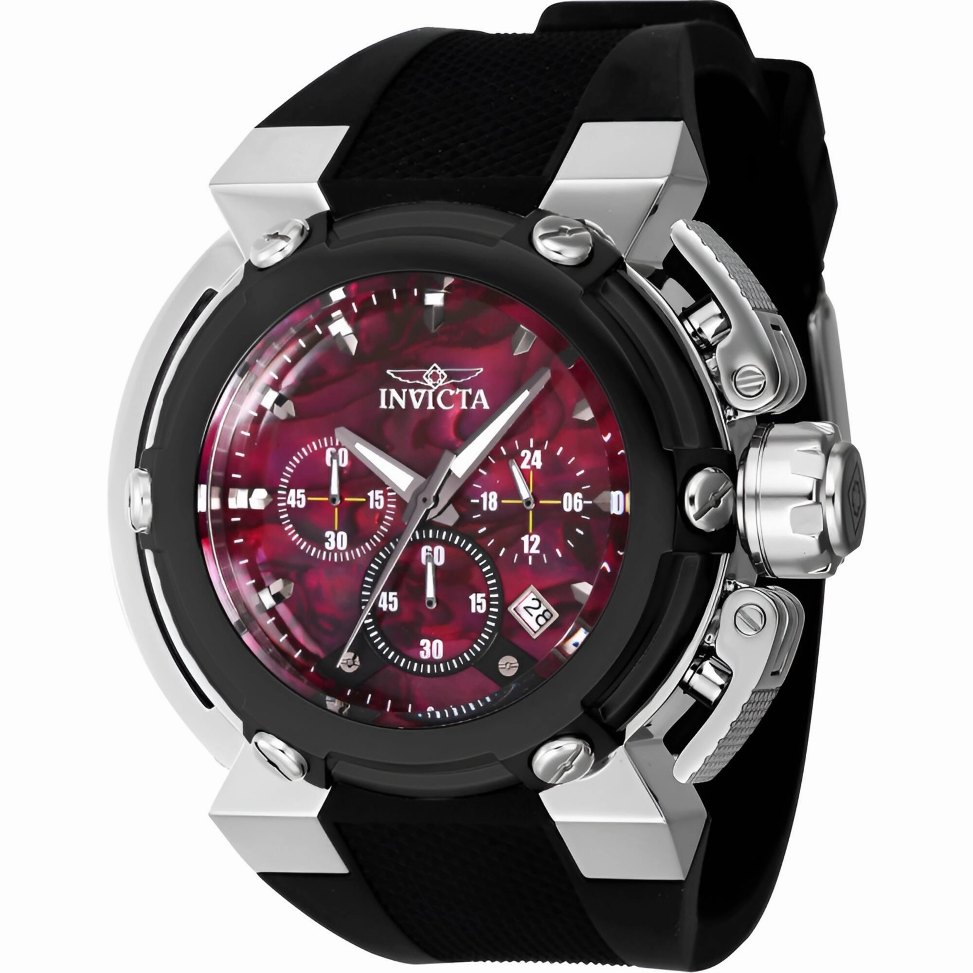 Invicta Men's Watch - Coalition Forces X-Wing Red and Gunmetal Dial Strap | 40060