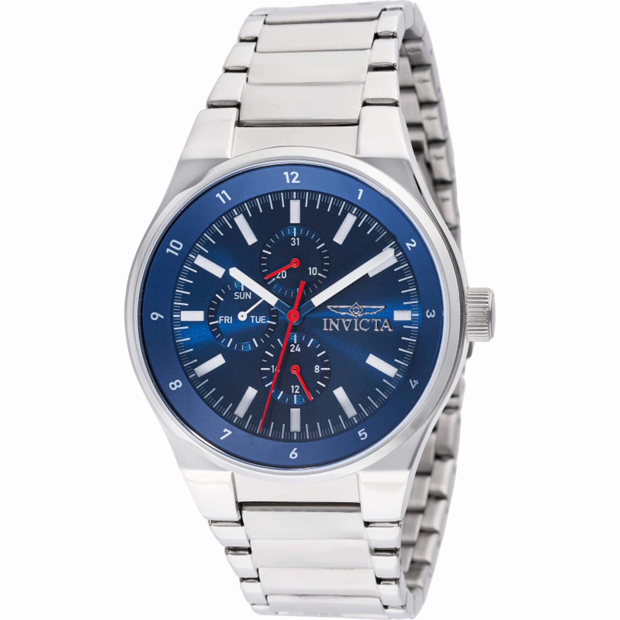 Invicta Men's Watch - Invicta Racing Quartz Blue Dial Stainless Steel Bracelet | 47548