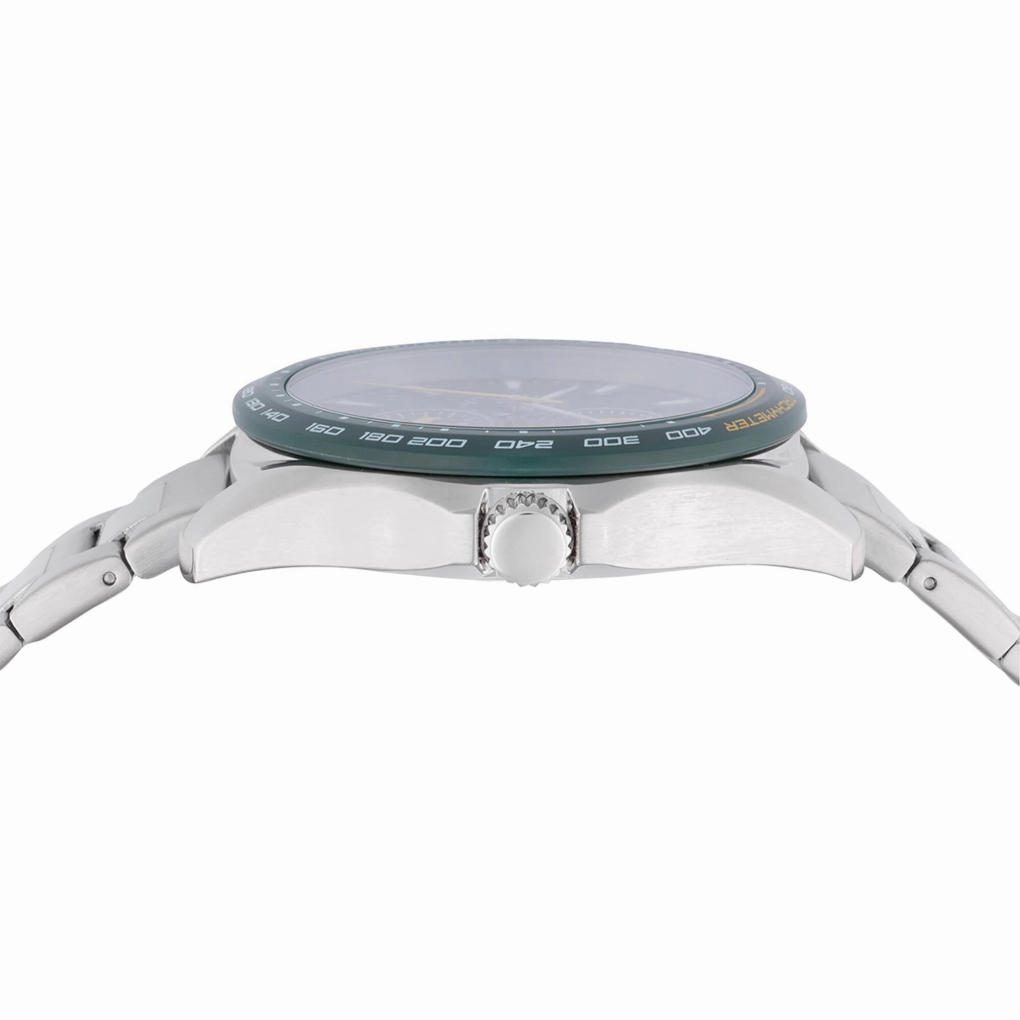 Invicta men's Watch - Invicta Racing Quartz Green Dial Silver Tone Bracelet | 47549
