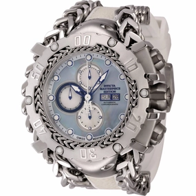 Invicta Men's Watch - Masterpiece Automatic White and Silver Dial Day-Date | 44569