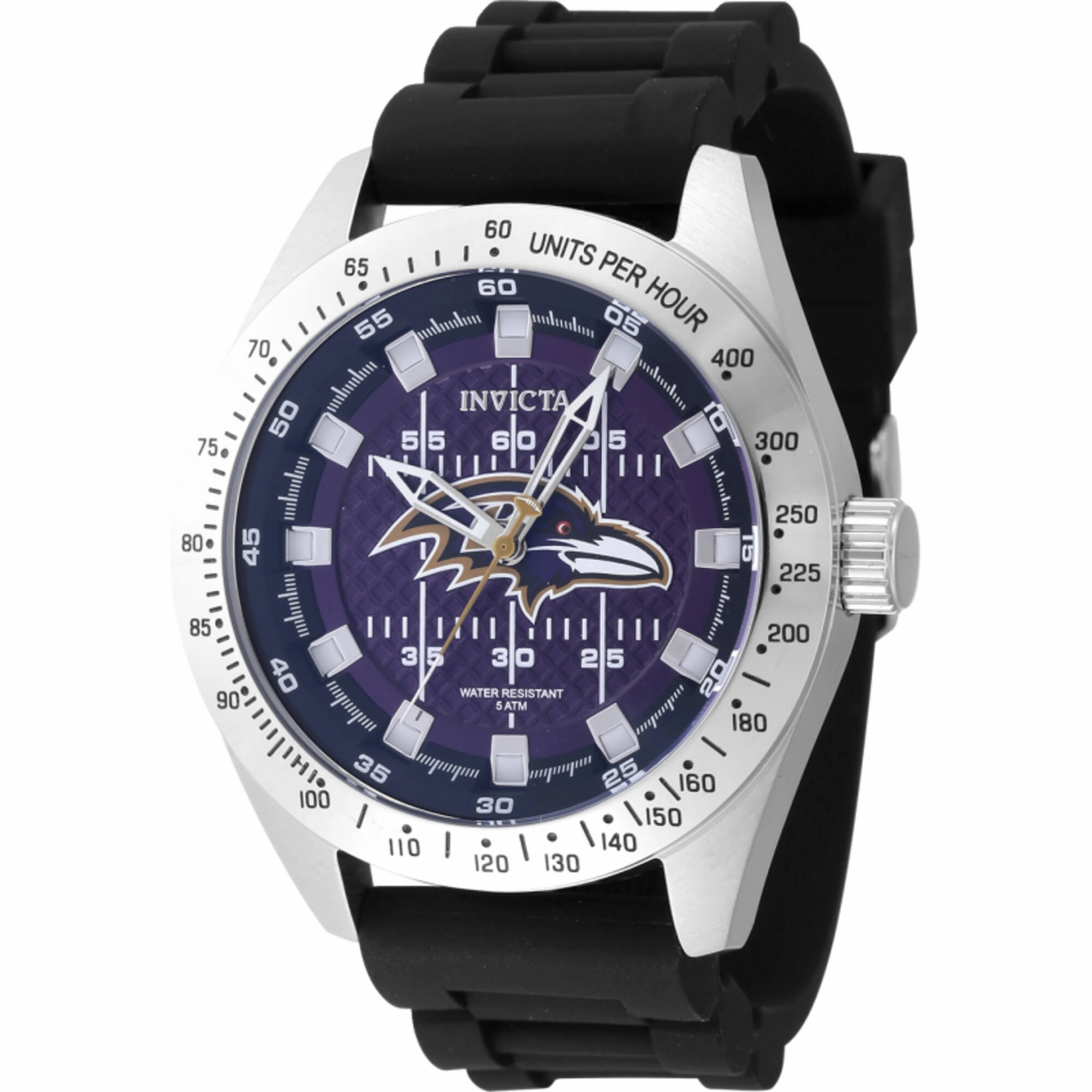 Invicta Men's Watch - NFL Baltimore Ravens Blue and Black Dial Strap Quartz | 47864