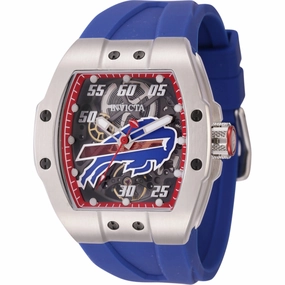 Invicta Men's Watch - NFL Buffalo Bills Automatic Blue Silicone Rubber Strap | 45065