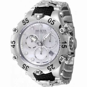 Invicta Men's Watch - Reserve Chronograph Quartz White, Silver Dial Bracelet | 47156