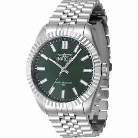 Invicta Men's Watch - Specialty Quartz Green Dial Stainless Steel Bracelet | 47480
