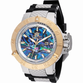 Invicta Men's Watch - Subaqua Noma III Silver Steel and Black Strap Quartz | 46456
