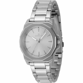 Invicta Women's Watch - Speedway Silver Tone Brass Dial Steel Bracelet Quartz | 47337